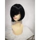 thumbnail image 2 of Peluca Negra ( Negro Total ) Corta Cabello Liso Kanekalon negro Unitalla Lymalimoon SW BOB Negro, 2 of 6