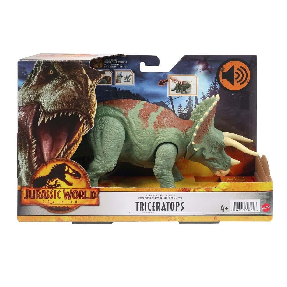 Dinosaurio de juguete MATTEL Jurassic World Ruge y Ataca