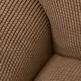 thumbnail image 6 of Frogued Recliner Cover Stretch Soft Polyester Non Slip Side Pocket Jacquard Cover for Home, 6 of 10