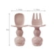 thumbnail image 5 of Set de alimentación para bebés PandaEar con placa de succión dividida de silicona, 2 tazas, 5 of 7