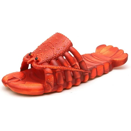 

Lobster Slippers: Unisex Animal Themed Slippers for Beach Parties and Casual Wear