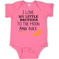 thumbnail image 3 of Inktastic I Love My Little Brother to the Moon and Back Boys or Girls Baby Bodysuit, 3 of 5