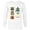 White, variant on Star Wars Grogu Halloween Costumes - Long Sleeve T-Shirt for Men - Customized-Athletic Heather
