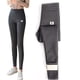 thumbnail image 5 of Mallas gruesas de lana de Cachemira para mujer de invierno mallas elásticas cálidas a prueba de viento para invierno mallas gruesas con forro polar ANGGREK Otros, 5 of 7