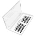 thumbnail image 1 of AMERTEER Boc 54 Clusters/Box False Eyelashes Natural Soft Fiber Little Devil Segmented False Fake Eyelashes for Beginner, 1 of 10