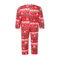 thumbnail image 2 of FNNMNNR Family Parent-child Blazer Sets Christmas Long Sleeve Coat Trousers, 2 of 6