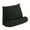 Black, variant on ZOPan Corduroy Reading Pillow Bed Wedge Backrest Cushion w/ Detachable Roll Bolster, Khaik
