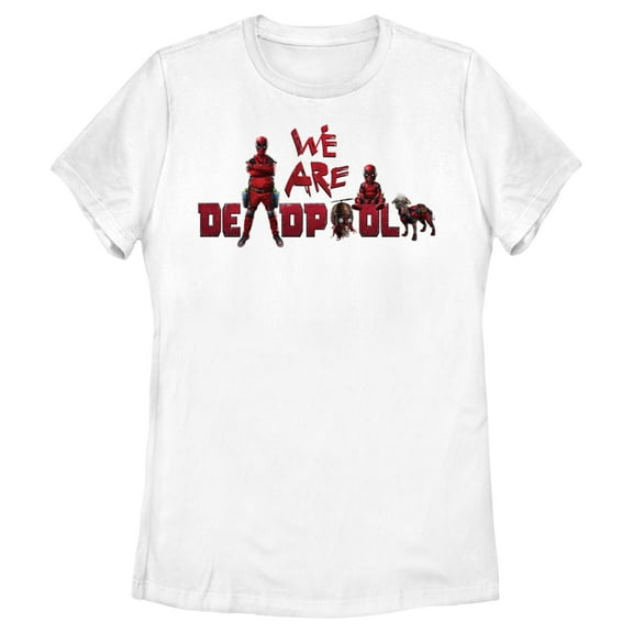 Junior's Marvel: Deadpool & Wolverine We Are Squad Graphic T-Shirt