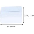 thumbnail image 2 of 100pcs Earring Card Adapter Adhesive Lip Hanger SelfAdhesive Earring Card Adapter for Earring Necklace Card Display, 2 of 8