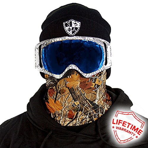 Snow Cycling Skiing Protective Fleece Face Guard Wearing Masks Half Face Mask 
