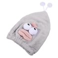thumbnail image 1 of Hair Drying Cap 1Pcs Stylish Shower Hat Crafted For Fast Drying Hair After Shower Suitable For Everyone In Soft Microfiber Material, 1 of 3