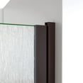 thumbnail image 2 of DreamLine Alliance Swing BG 30 in. W x 69 in. H Semi-Frameless Swing Shower Door in Oil Rubbed Bronze and Rain Glass, 2 of 5