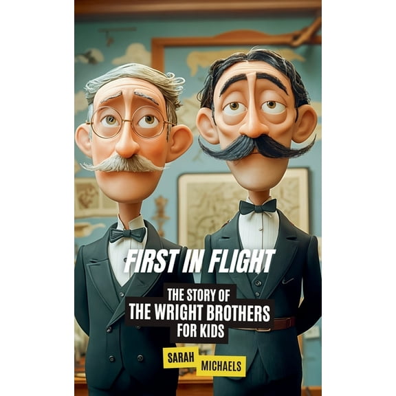 First in Flight: The Story of the Wright Brothers for Kids, (Paperback)