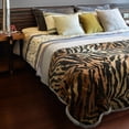 thumbnail image 4 of Catalonia Fleece Sherpa Throw Blanket 50" x 60" Reversible Micro Plush All Season TV Blanket for Bed or Couch, 4 of 6
