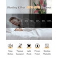 thumbnail image 5 of Spring Floral Tulip Blackout Curtains 63 Inches Long for Bedroom, Lavender Vase Thermal Insulated Room Darkening Black Out Window Curtain Panels Grommet Drapes for Living Room, 5 of 8