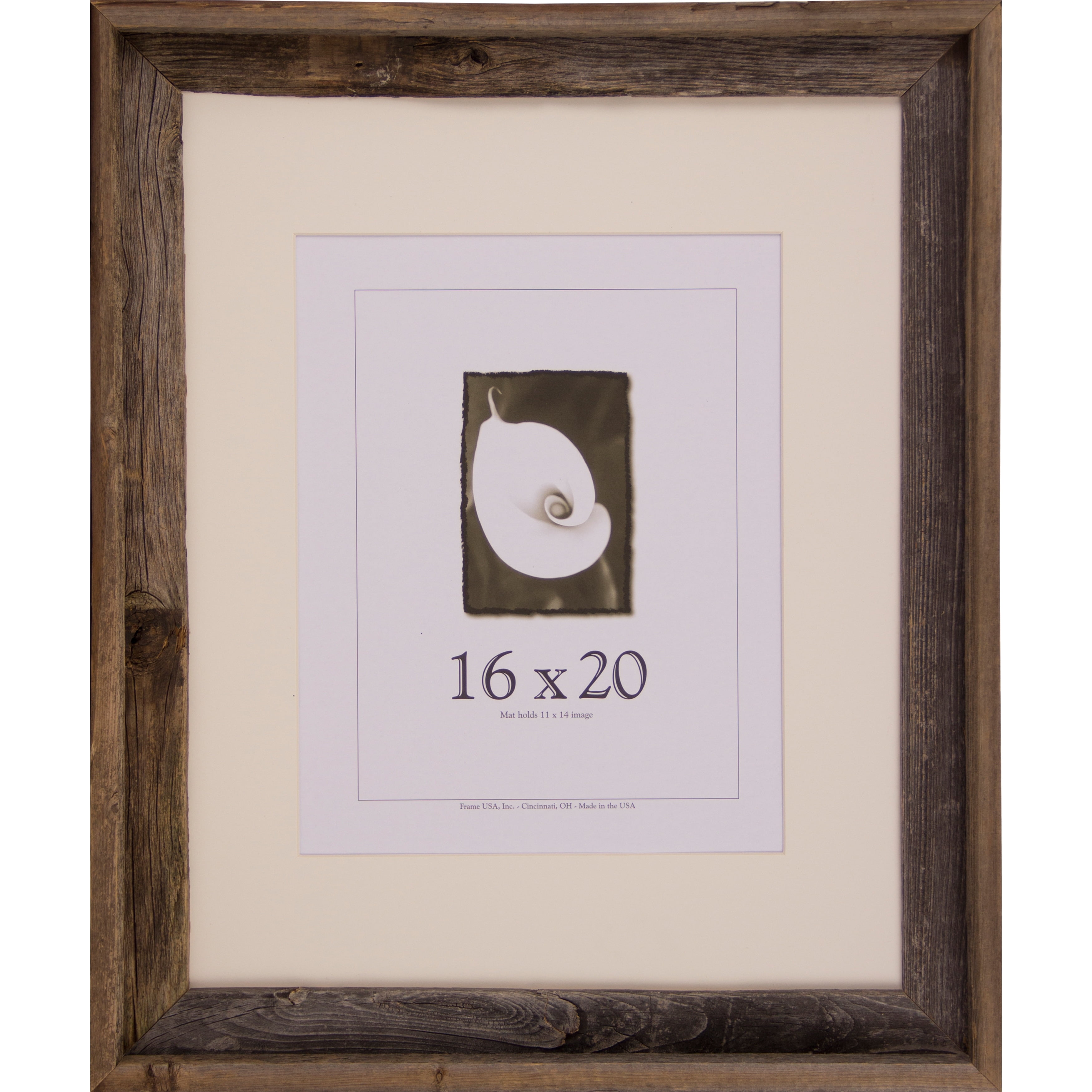 Frame USA Barnwood 16x20 Picture Frame Walmart