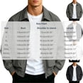 thumbnail image 3 of Abomasnow Mens Lightweight Jackets Casual Stylish Windbreakers for Men Light Track Jacket Laydown Collar Fall Golf Coats with Pockets, 3 of 9