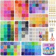 thumbnail image 1 of Kit para hacer pulseras Redtwo Clay Beads, 30 000 unidades, 192 colores, 1 of 6
