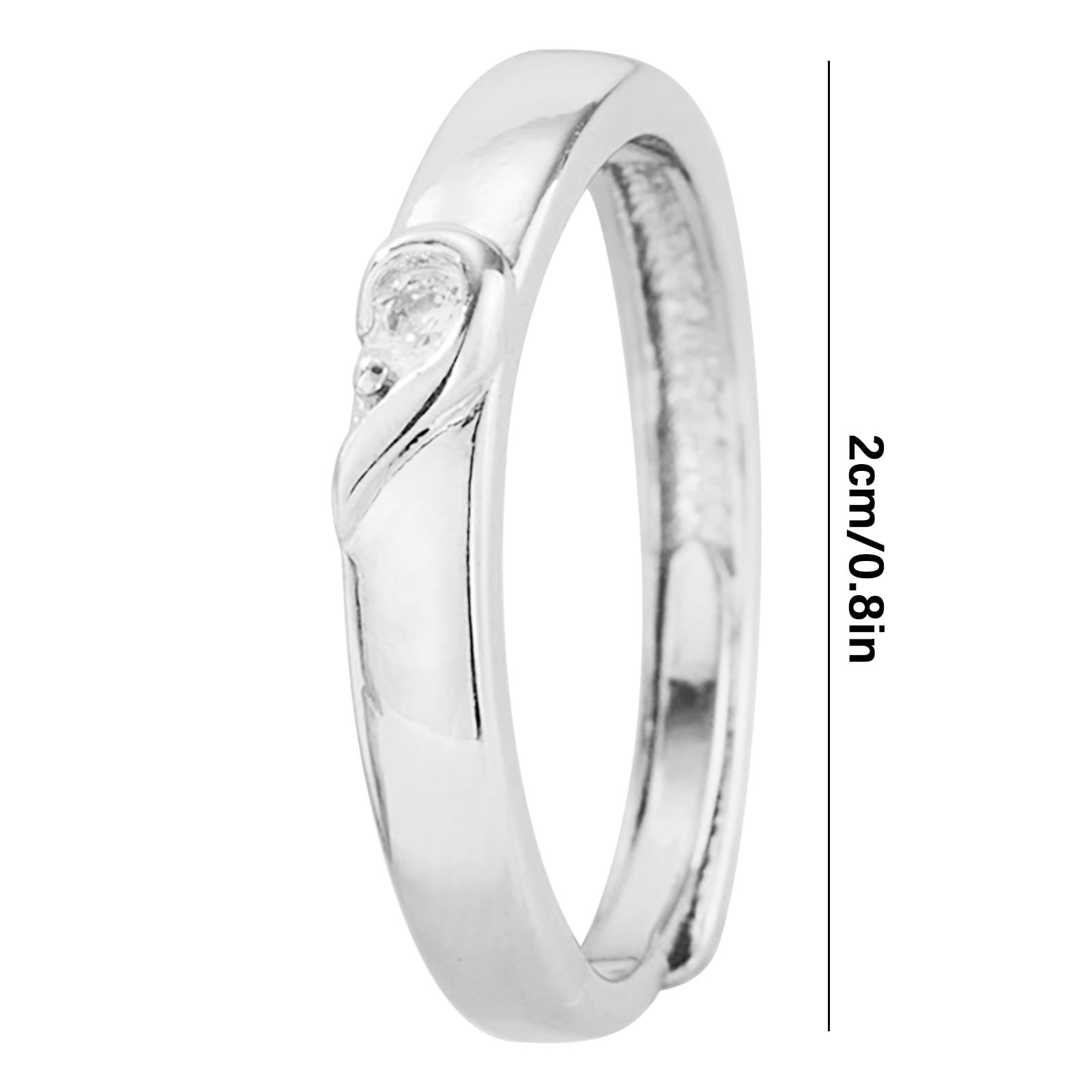 Double Beam Ring with White Pavé Diamonds | Gabriela Artigas