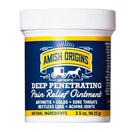Amish Origins Deep Pain Relief Ointment 3.5 Oz Walmart