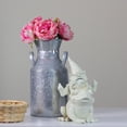 thumbnail image 2 of Northlight 9.75" Spring Weathered Frog and Gnome Outdoor Patio Garden Statue - Ivory, 2 of 5