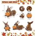 thumbnail image 3 of DolliBu Super Soft Fawn Deer Stuffed Animal with Pumpkin Decor - Pumpkin Plush Animal for Fall, Halloween and Thanksgiving, Pumpkin Toy for Baby, Kids, Adults - 10 Inches, 3 of 6