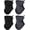 Black, Grey and Black, variant on 4 count  Gaiter with Ear Loops  Covers Bandana Cloth  Gaiter Mask for Men Women Summer Non Slip Headwear