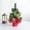 red Size J6, variant on VVQ Pine Needles Red Berry Mini Christmas Tree Decor, Festive Tabletop Christmas Decoration for Home, Mini Christmas Tree for Desk Mantel Party Office Wedding 8 Inch, Red