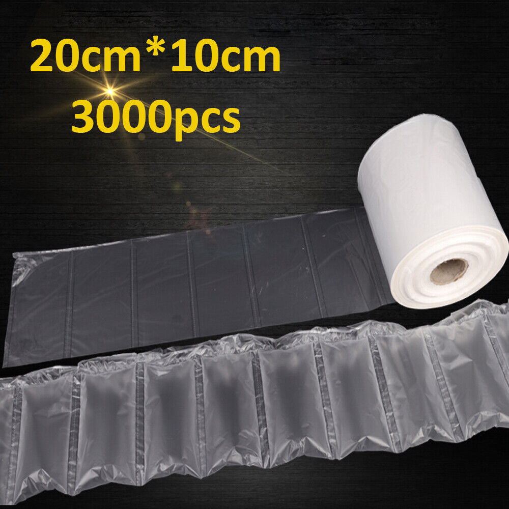Miumaeov Air Pillow Cushion Filler Bag Roll Mini Air Packing Easi Machine 3000pc 20*10cm