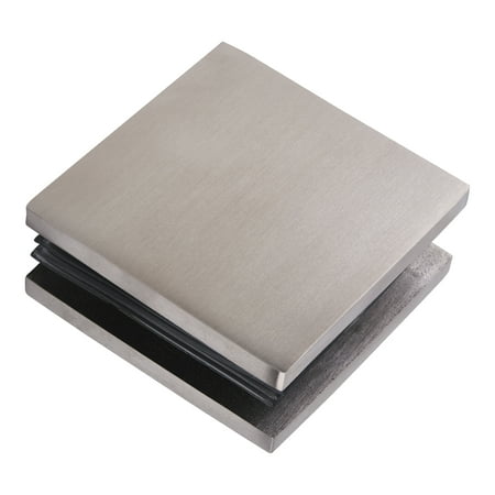 

CRL MFC19 Brushed Stainless 2 x 2 Square Mall Front Clamp