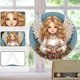 thumbnail image 3 of Colgante de pintura de diamante Wdftyju de un solo lado Angel Girl, 3 of 9