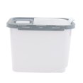 thumbnail image 2 of kurtrusly Rice and Grain Storage Container Cereal Dispenser Box White, 2 of 6