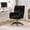 Black, variant on CQSXDA 360 Swivel Home Office Chair With Base And Universal Wheels, 4 Inch Height Adjustable Design for  Office Room, Study Or Game Room, Black
