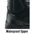 Interceptor Pilot Men’s Zippered Tactical Work Boots, Slip Resistant