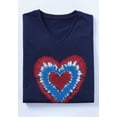 thumbnail image 4 of Woman Within Plus Size Cuffed Americana Print Tee, 4 of 6