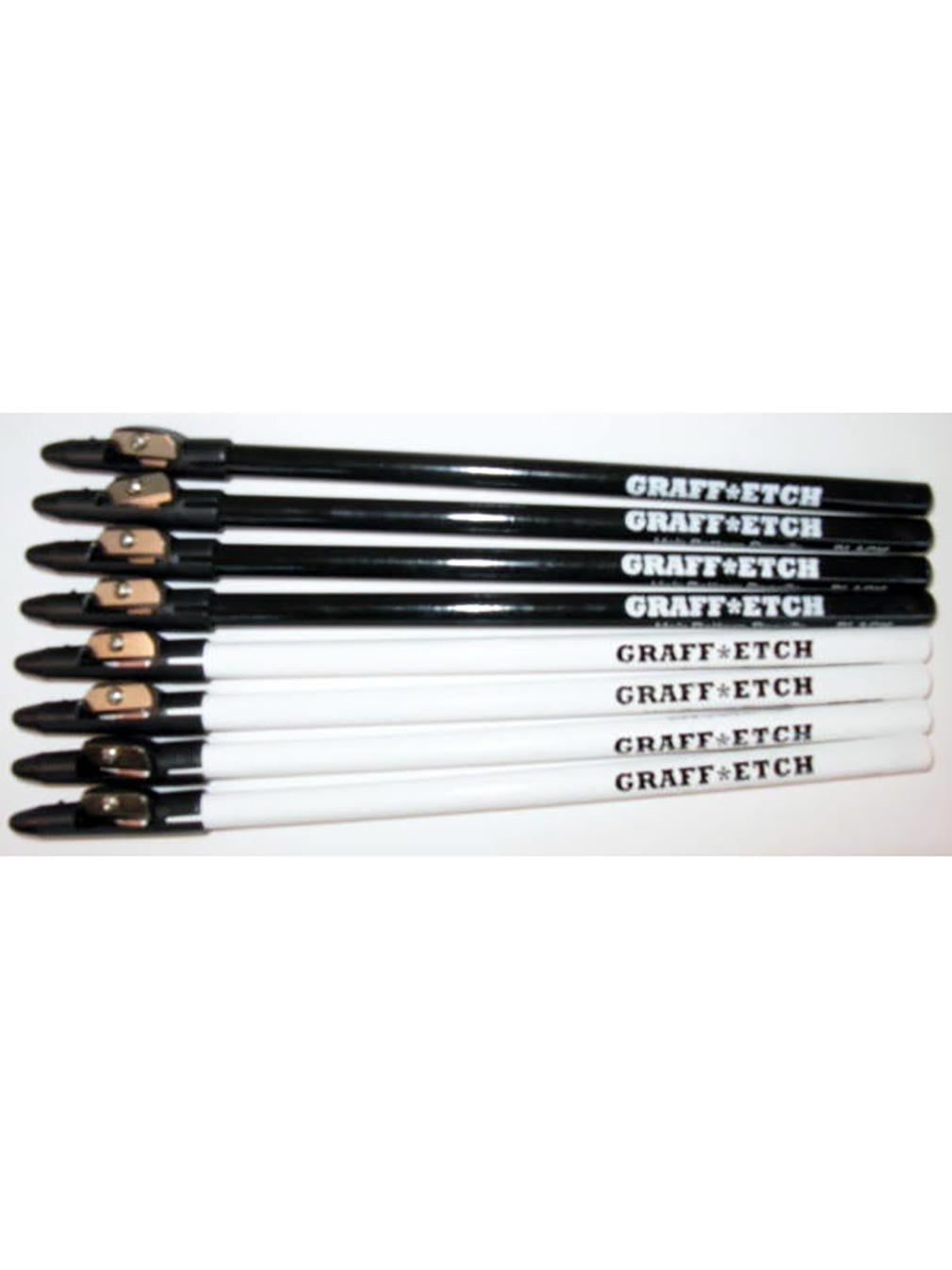 Graff Etch PENCIL ME IN Etching Hair/Skin Pattern Color Pencils (BLACK