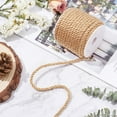 thumbnail image 4 of 19.6 Yard Golden Silk Rope 3-Ply Christmas Cording 5mm Twisted Cord Rope Polyester Twine Cord Rope for Home Christmas Decor Curtain Tieback Upholstery Bags Embellish Costumes, 4 of 9