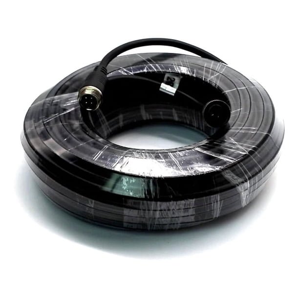 Cable de Extensión de Cámara de Aviación M12 de 4 para de Cámara CCTV, DVR de Vigilancia Móvil para Automóvil, 10 M