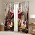 thumbnail image 2 of Homewish Rustic Texas Stars Blackout Curtains Set of 2 (52x84 Each), Country Music Window Curtains, Western Cowgirl Cowboy Curtains and Drapes, Black Out Curtains Decor, 2 of 6