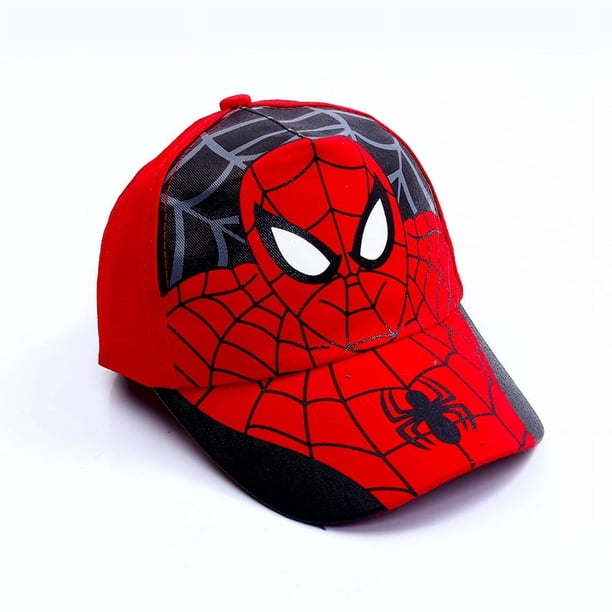 Bonita gorra de béisbol de Spiderman, accesorio de moda para niños de 3 a 7 años, sombrero para el sol de Spiderman, sombrero para niña, figura de anime, juguete, regalo para niños
