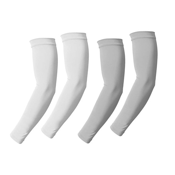 BESTSKY 2Pairs Arm Sleeves Ice-Smooth Breathable Volleyball Arm Sleeves,Stretchy Moisture-Wicking Arm Sleeve,UPF50 UV Shield Sleeves,Multicolor
