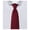 Burgundy, variant on Jacob Alexander Men's Woven Subtle Mini Squares Pre-Tied Clip-On Neck Tie - Black