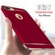 thumbnail image 2 of Funda de teléfono chapada completa para iPhone, carcasa dura mate de lujo 360 para iPhone 11, 12, 13, 14 Pro Max, 6s, 7, 8 Plus, 5, 5s, XR, XS Max, PC qiuyongming unisex, 2 of 2