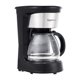 thumbnail image 1 of Amazon Basics - Cafetera de 5 tazas con filtro reutilizable, cafeteras de acero inoxidable y negro AmazonBasics NA, 1 of 7