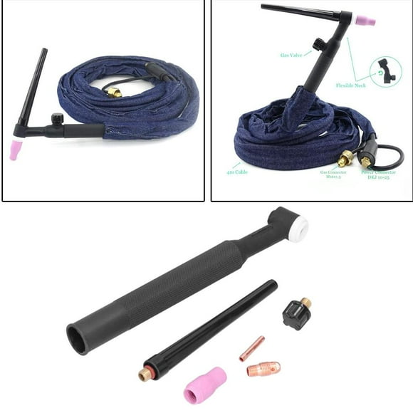 Accesorios de Cabezal de antorcha de soldadura TIG Macarena Soplete de soldadura WP9 Argón 120A