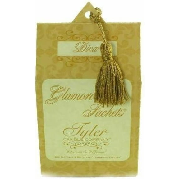 Tyler Dryer Sachet - Diva Scent 4 Pack