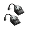 thumbnail image 1 of 2 Pack Mechanical Light Timer for Outdoor Lighting, 24-Hour Plug in Timer, Heavy Duty Programmable Timer Switch with 2 Grounded Outlets for Holiday String Lights, 15A 1/2HP UL Listed Black, 1 of 7