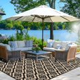 thumbnail image 1 of Alfombra de exterior Wallona, 244 x 305 cm, impermeable, reversible, 1 of 6