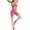 D22/Pink, variant on Afdoent Women 2 Piece Workout Sets Gradient Yoga Clothing Set Fashion Outdoor Running Fitness Wear Tight Sportswear Fashion Clothes