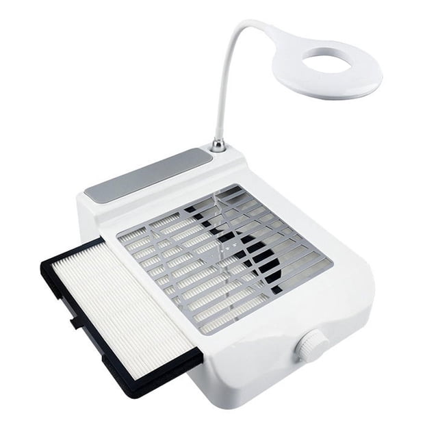 Extractor de polvo de uñas eléctrico de alta potencia para hogar y salón